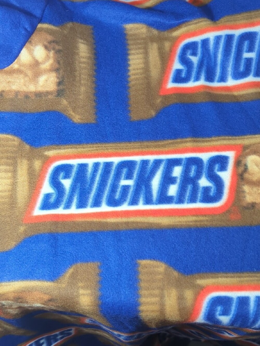 Blue Snickers Snuggie Robe - Picture 4 of 8